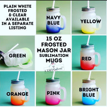 Load image into Gallery viewer, Customizable Glass Mason Jar Tumbler