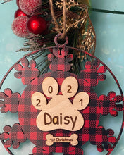 Load image into Gallery viewer, Personalized Dog Ornament