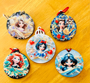 Princess Ornaments