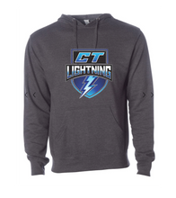 Load image into Gallery viewer, Adult Hoodie CT Lightning
