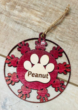 Load image into Gallery viewer, Personalized Dog Ornament
